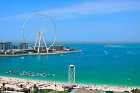 Spacious 4 BR Apartment in JBR, 5-min walk to the Beach, Marina Views